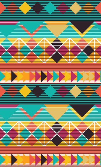 409806-民族条纹几何（源文件为矢量图文件）