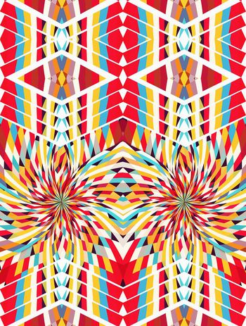 409810-时尚定位炫彩几何纹