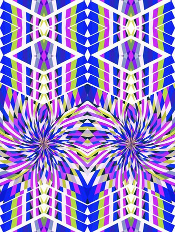 409811-时尚定位炫彩几何纹