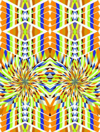 409813-时尚定位炫彩几何纹