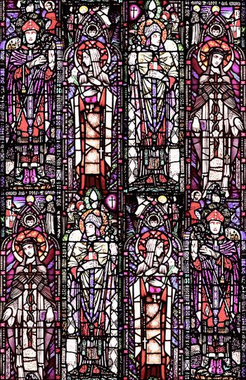 409818-大牌欧式古典教堂窗花纹