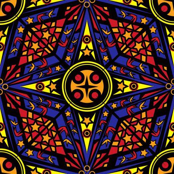 409837-欧式古典穹顶印定位时尚印花（源文件