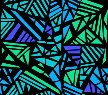 409850-简约四色几何撞色（源文件为矢量图文