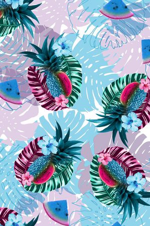 抽象印花华亿平台图片