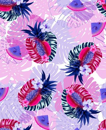 409905-西瓜与菠萝