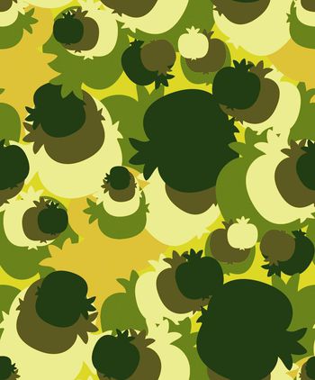 409931-石榴图案创意迷彩（源文件为矢量图文