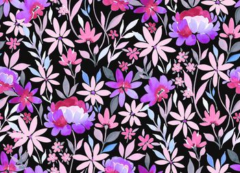 409935-手绘小花朵之夜景