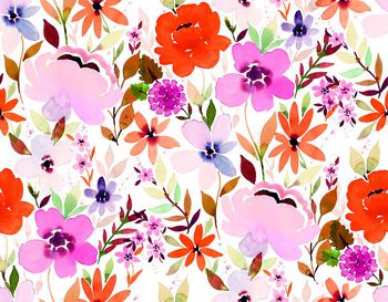 手绘印花华亿平台图片