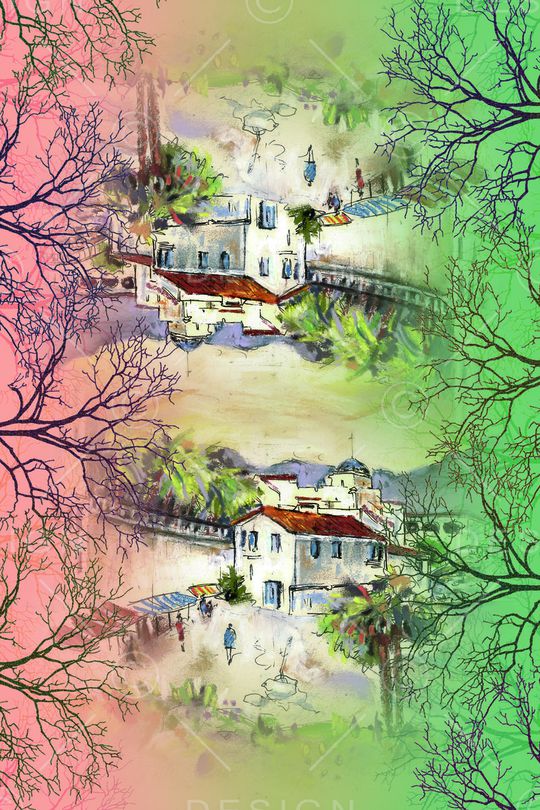 风景印花华亿平台图片