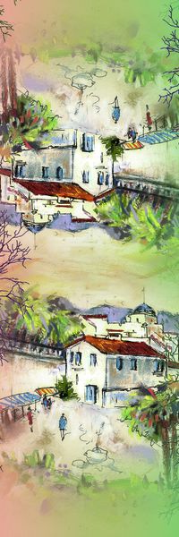 风景印花华亿平台图片