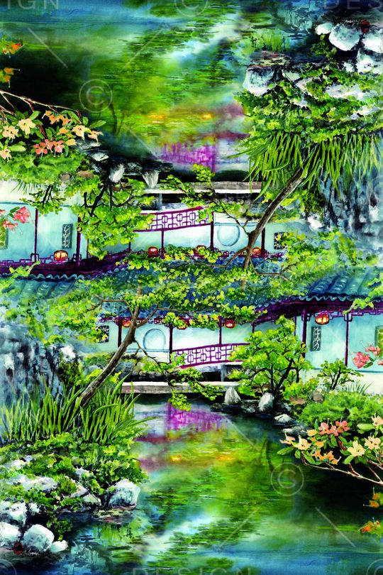 风景印花华亿平台图片