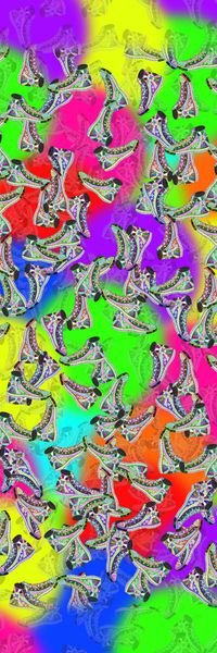 休闲印花华亿平台图片