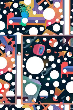 波点印花华亿平台图片