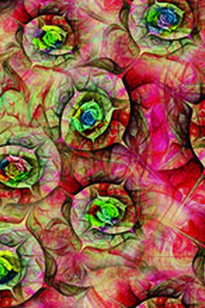 抽象印花华亿平台图片