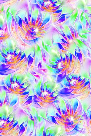 抽象印花华亿平台图片