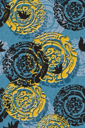 民族风印花华亿平台图片