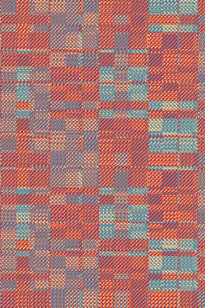 方格印花华亿平台图片