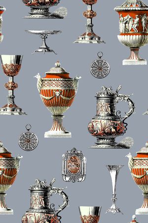 欧式印花华亿平台图片