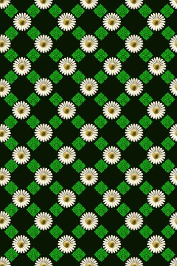 410410-小菊花 兽面衔环  