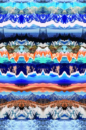 戏曲人物印花华亿平台图片