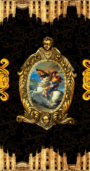 复古印花华亿平台图片