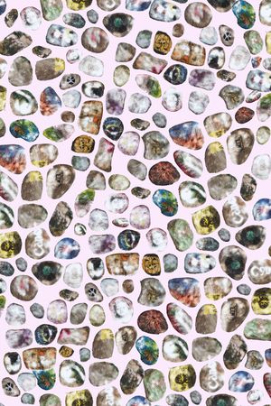 戏曲人物印花华亿平台图片