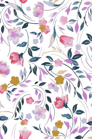 花朵印花华亿平台图片