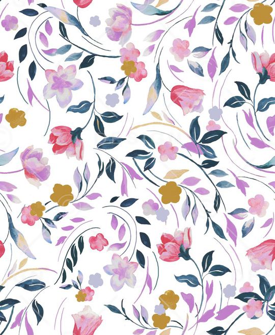 花朵印花华亿平台图片