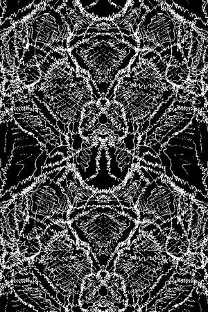 黑白印花华亿平台图片