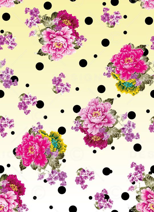 波点印花华亿平台图片