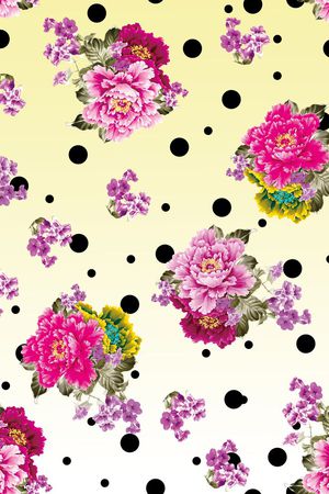 波点印花华亿平台图片