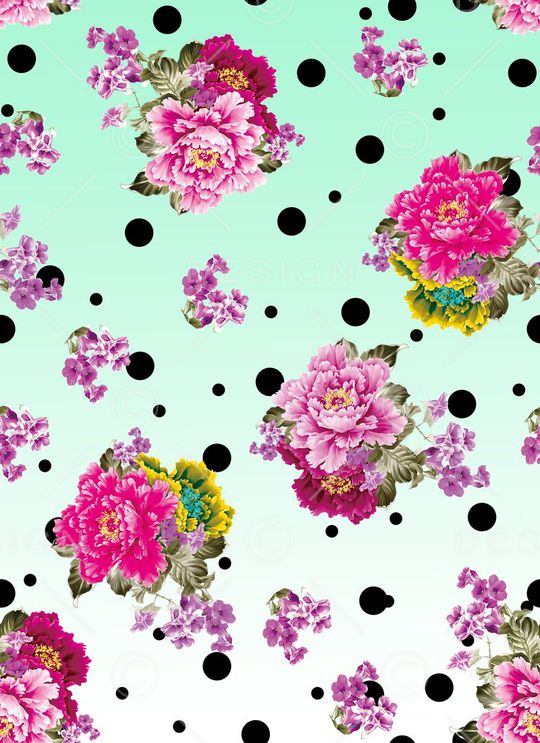 波点印花华亿平台图片