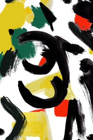 笔触印花华亿平台图片