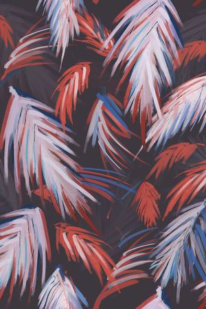 动物纹印花华亿平台图片