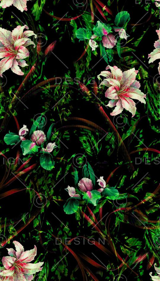 暗黑印花华亿平台图片