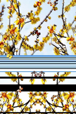 抽象印花华亿平台图片