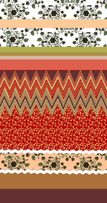 混搭印花华亿平台图片