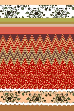 混搭印花华亿平台图片