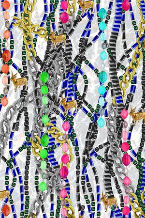 复古印花华亿平台图片