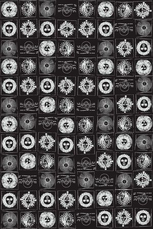 戏曲人物印花华亿平台图片