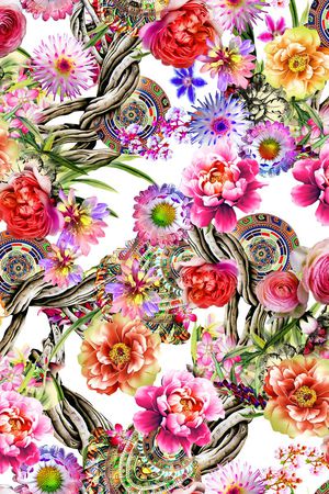 时尚印花华亿平台图片