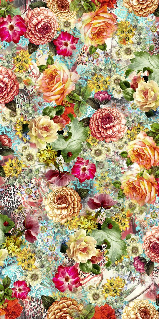 大气清爽印花华亿平台图片