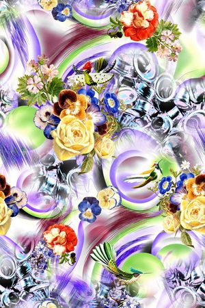 时尚印花华亿平台图片