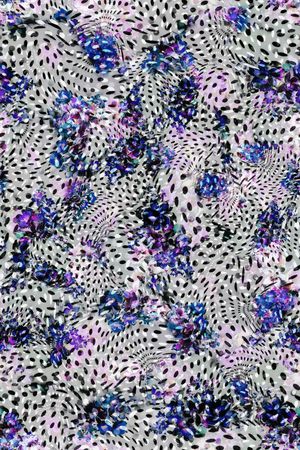 波点印花华亿平台图片