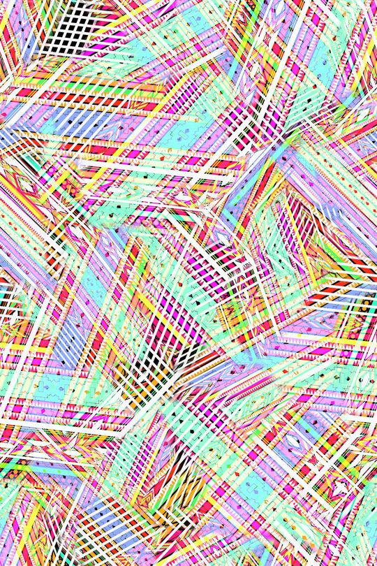 抽象印花华亿平台图片