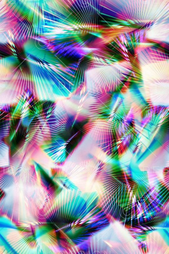 抽象印花华亿平台图片