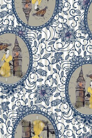 个性抽象印花华亿平台图片