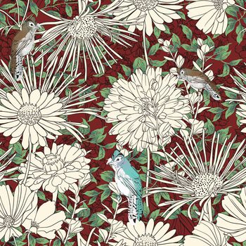 411320-个性莫里斯风格传统印花