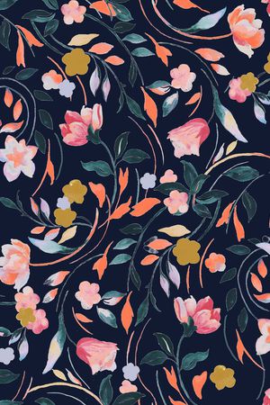 花朵印花华亿平台图片