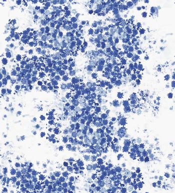 411363-时尚单色花卉印花